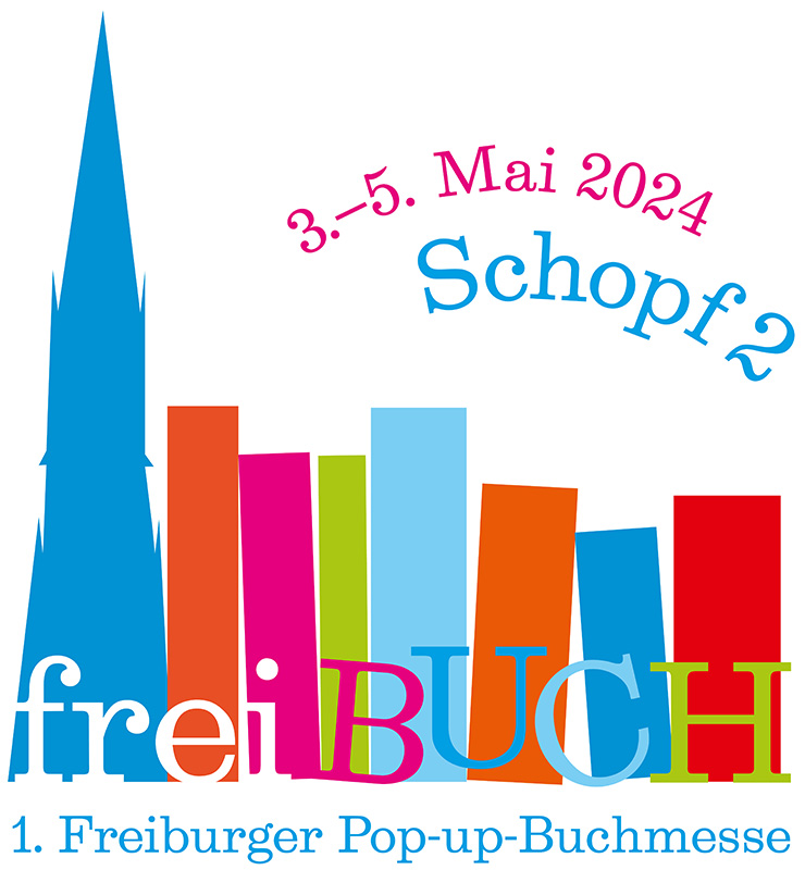 Das Logo der Buchmesse freiBUCH für Bücher, Verlage und Autoren in Freiburg.